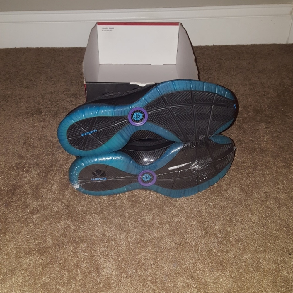 Nike Lebron VII 7 size 10.5 Summit Lake Hornets - Picture 5 of 6